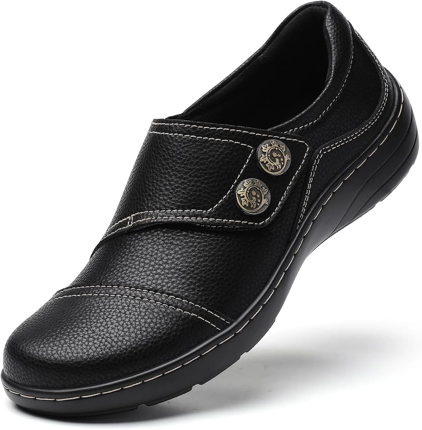 Women's Penny Loafers & Slip-ons Shoes Ladies Business Dressy Casual Flats Leather Driving Moccasins Comfortable Work Walking Shoes
