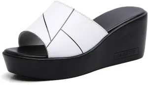 Women's Platform Sandals Casual Fashion Wedge Heels Summer Beach Shoes