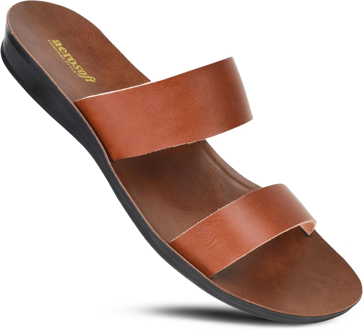 Womens Slides Slip On Comfort with Arch Support Slides for Women Summer Yoga Mat Indoor Outdoor Walking Ladies Flat Sandals Dressy Non Slip Footbed Cute Beach Sandalias De Mujer