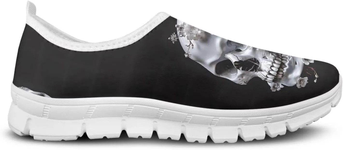 Womens Slip On Athletic Walking Shoes Lightweight Casual Mesh Comfortable Tennis Workout Sneakers