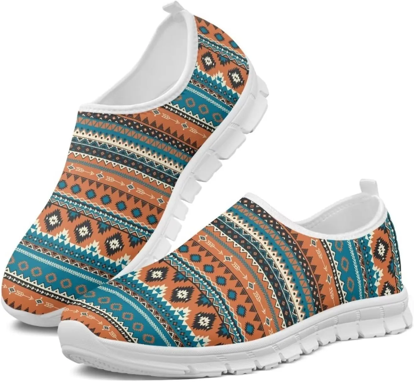 Women's Sneaker Slip On Lightweight Low Top Casual Loafers Breathable Mesh Flat Soft Running Sneaker for Women