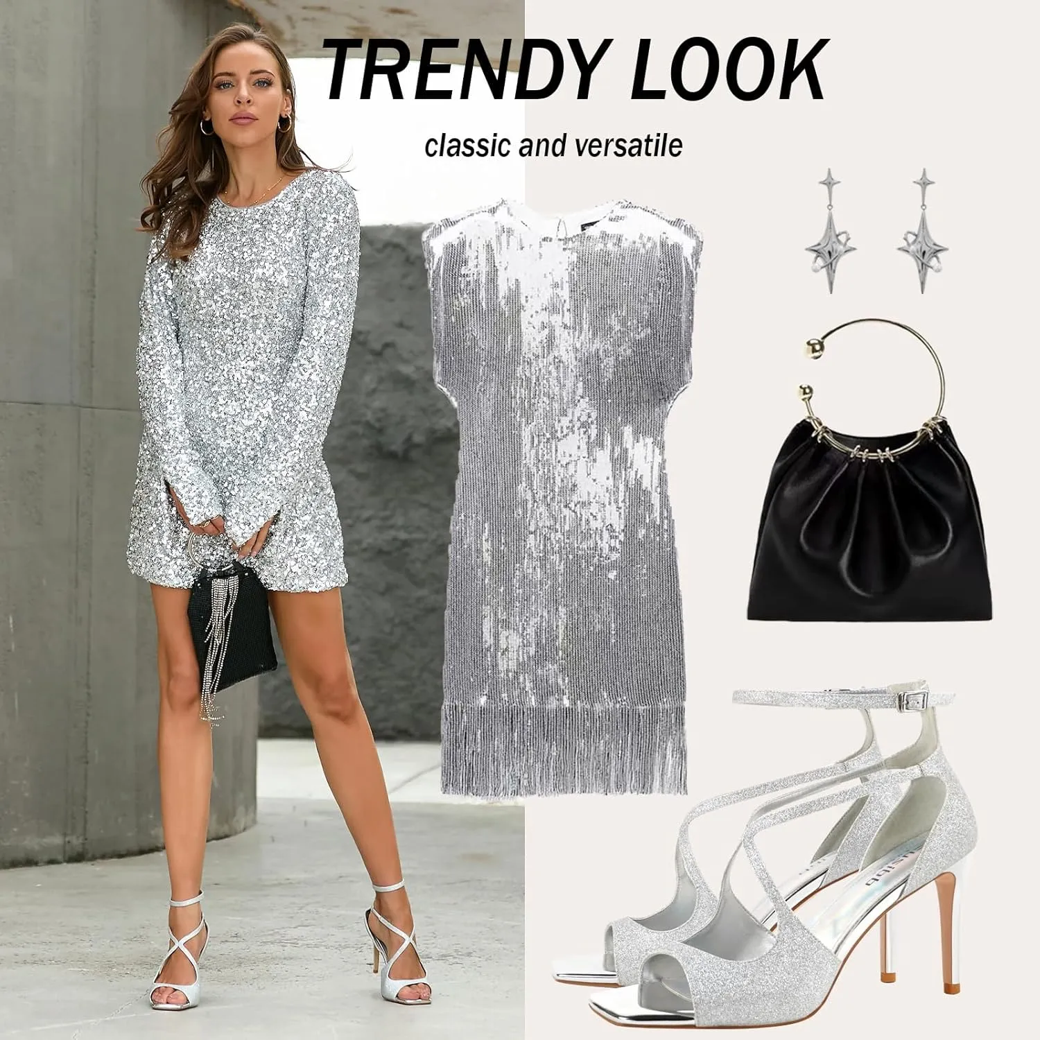 Women's Square Open Toe Strappy Stilettos Heels Buckle Ankle Strap Cross Sexy High Heels Sandals for Women