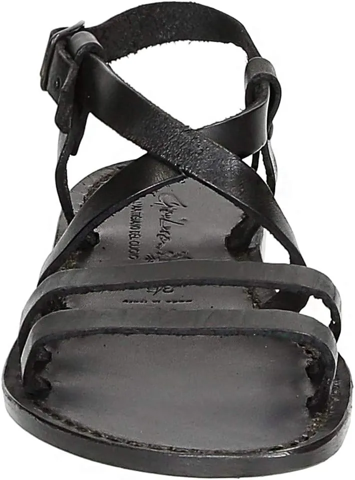 Women's tan Leather Sandals Hand Made in Italy