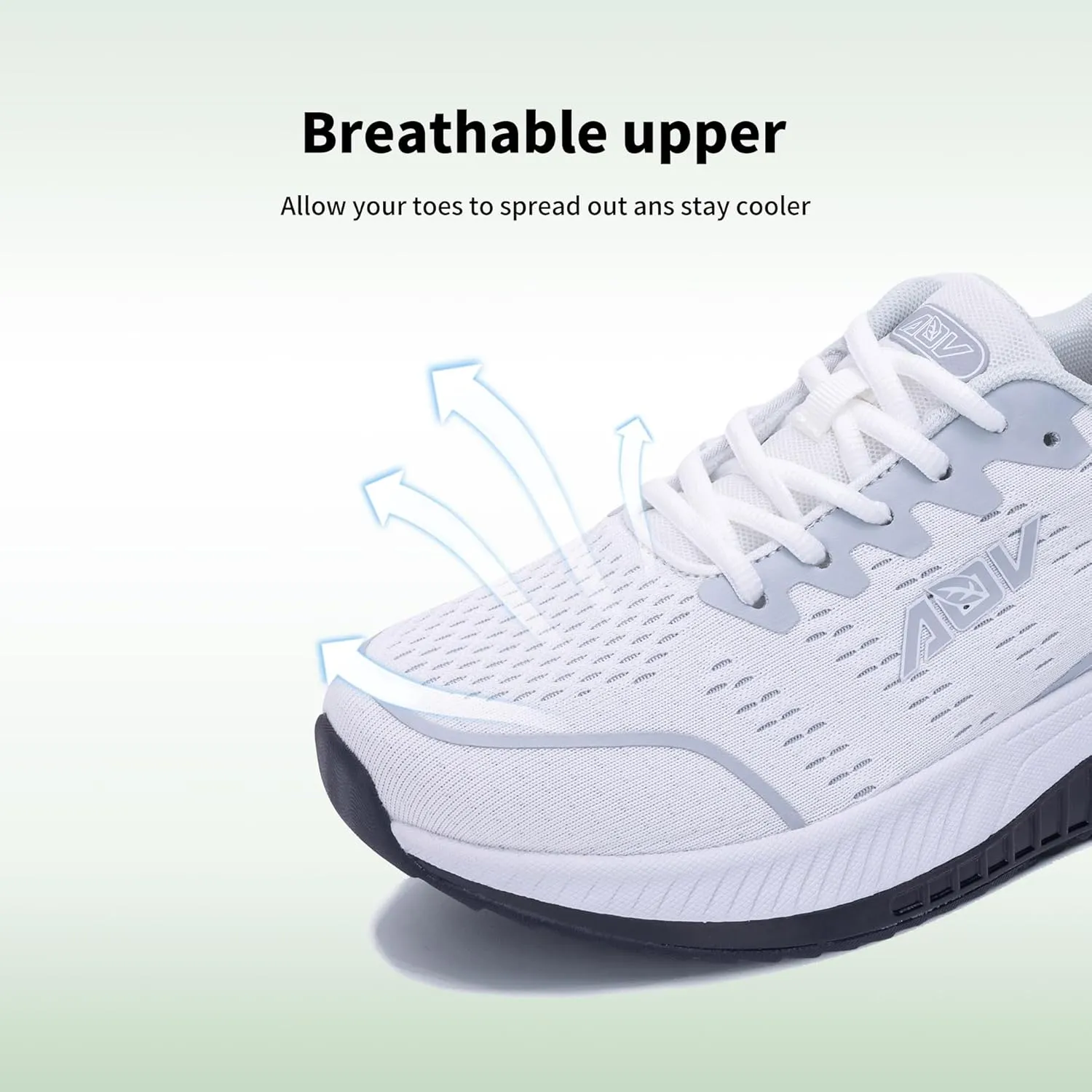 Womens Wide Walking Shoes with Arch Support Plantar Fasciitis Wide Width Sneakers Comfortable Tennis Orthotic Shoe for Foot Heel Pain Relief US 6.5-11