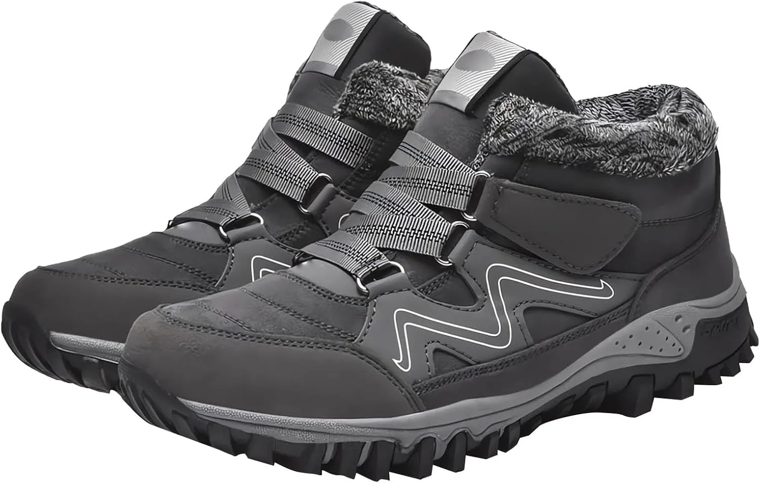 Women's Winter Boots Thermal Work Boots for Women, Unisex Waterproof Snow Shoes Non-Slip, Warm Comfy Booties Fashion Sneakers Walking Shoe