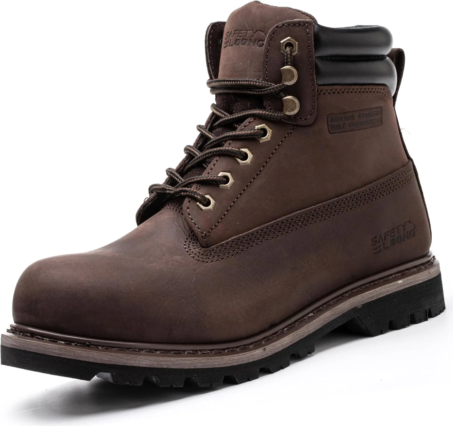 Work Boots for Men Waterproof Soft Toe Non Slip Comfortable Workboots