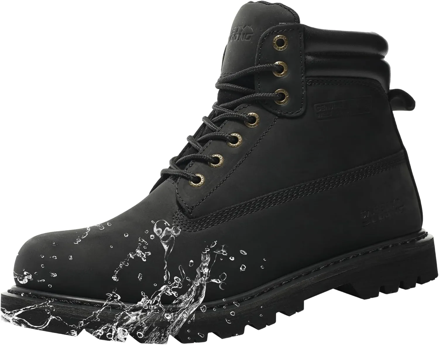 Work Boots for Men Waterproof Soft Toe Non Slip Comfortable Workboots