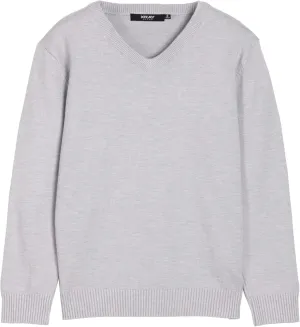 X RAY Boys School Uniform Sweater V-Neck (XS - XXL), Big Boys' & Little Kids Youth Long Sleeve V Neck Pullover Sweater