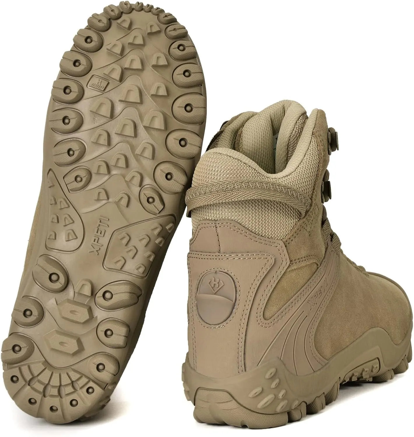 XPETI GRAVEL Men's Military Boots Lightweight Combat Boots