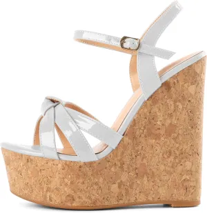YODEKS Women's Platform Wedges|High Heel Wedge Sandals|Ankle Strap Open Toe Platform Heels