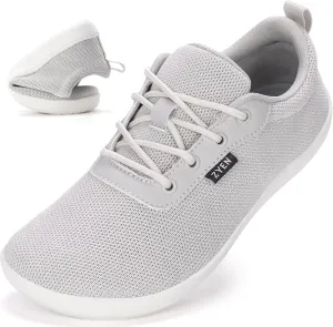 ZYEN Wide Toe Box Barefoot Shoes for Women | Wide Width Breathable Camouflage Shoes | Zero Drop Sole Fashion Non Slip Gym Sneaker Lightweight Minimalist Walking Sneaker